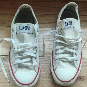 Converse VINTAGE All Star White Canvas Sneakers Men's 9.5